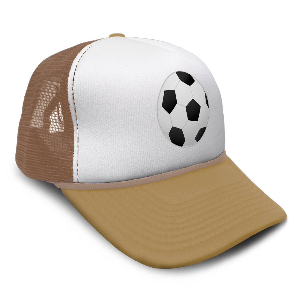 Trucker Hat Soccer Ball C Sports Soccer Snapback Baseball Cap for Men & Women - Picture 10 of 25